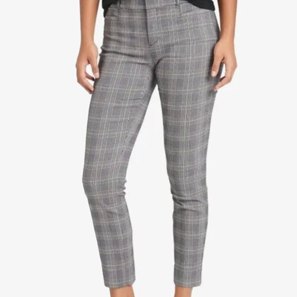 Banana Republic Plaid Sloan Pants